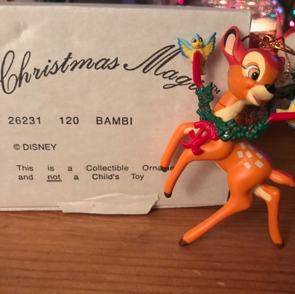 Disney Christmas Magic collectable ornament(Bambi)